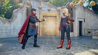 Dr. Strange: Mysteries of the Mystic Arts with Captain Marvel FULL SHOW 2024 at Disneyland