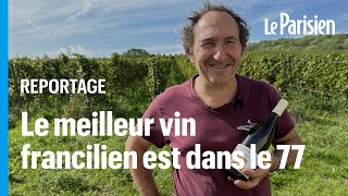 Pierric, vainqueur du concours du meilleur vin d'Ile-de-France 2023