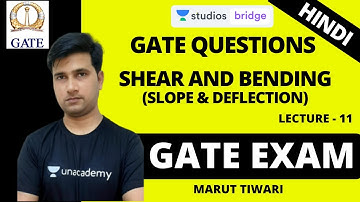 L11: GATE Questions on Shear and Bending (Slope & Deflection) | Mechanics of Solids for GATE