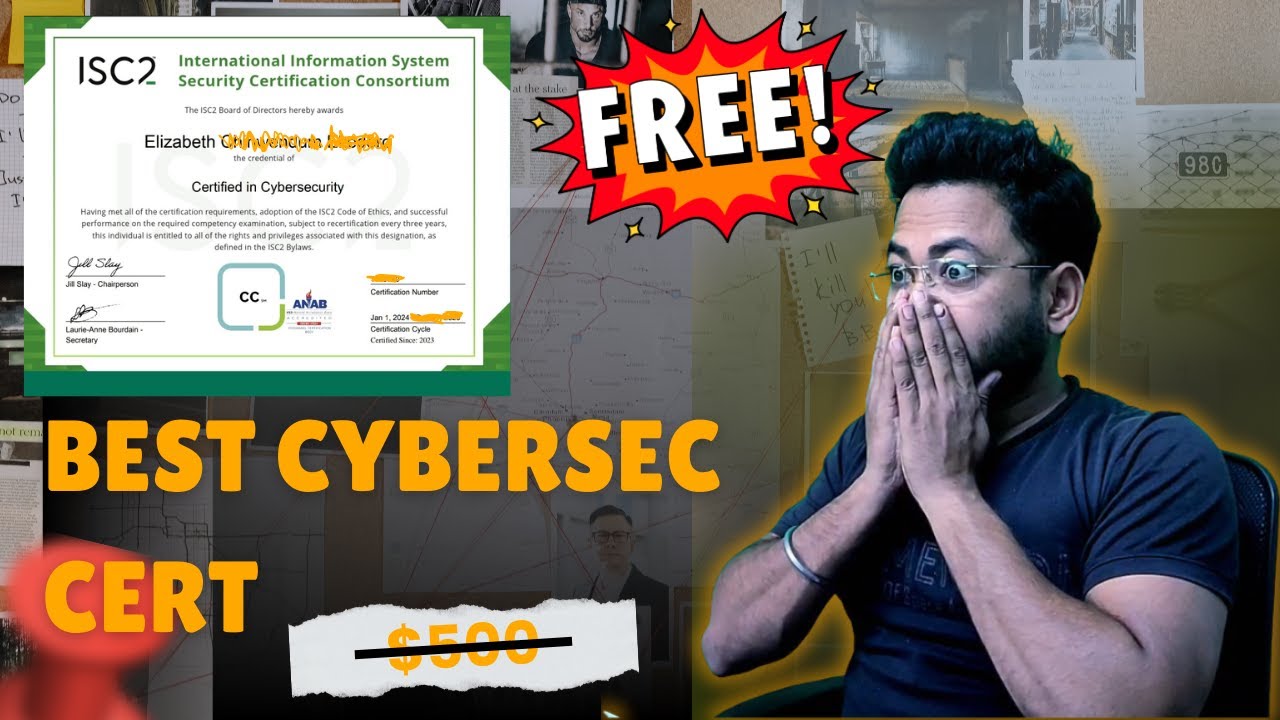 FREE Cybersecurity Certification 2026: Get ISC2 CC Exam + Training ...