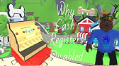 Why Cash Registers Are Disabled In Adopt Me Youtube - roblox adopt me cash register