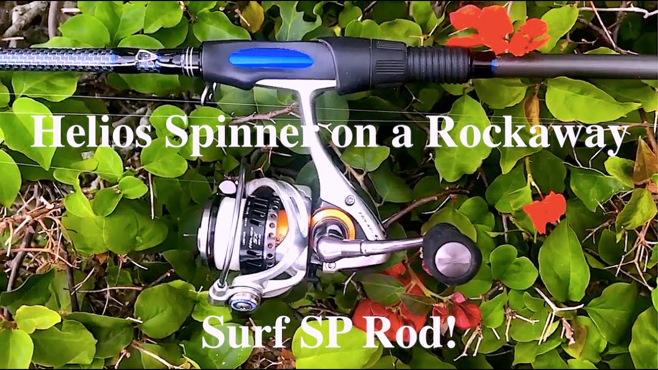 Helios Spinner on a 10' Rockaway Surf SP Rod! 