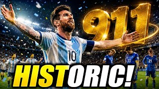 Lionel Messi Makes History! Argentina Crush Iceland 3-0 Ahead of FIFA World Cup 2026