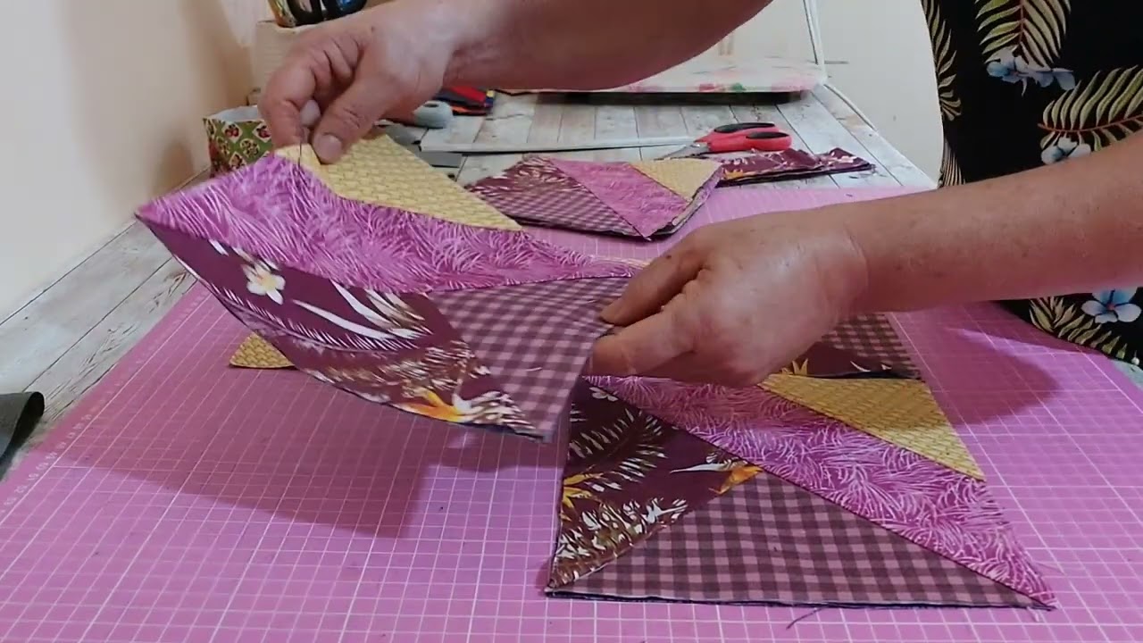 COM APENAS QUATRO CORES FIZ ESTE LINDO TAPETE 😍