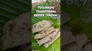 Traditional “PATHA” | quickrecipe snacks viral recipe easy india tulunadu shorts treanding