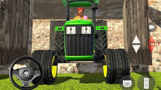 Indian Tractor Driving 3D #44 Tractor Trolley Reverse Driving - Tractor Wala Game || Tractor Game screenshot 3