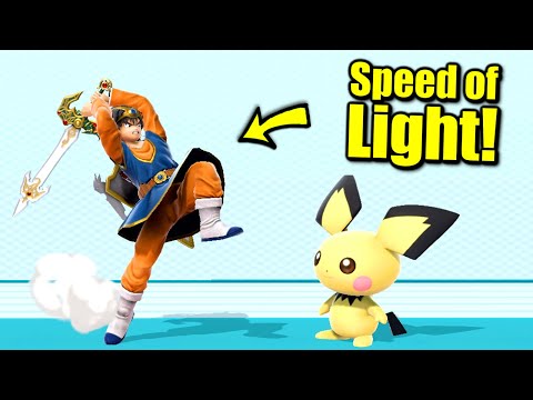 How to Send Someone Flying Near the SPEED OF LIGHT in Super Smash Bros. Ultimate