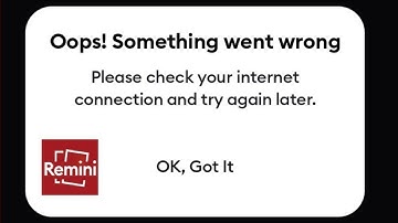 How To Fix Remini Opps Something Went Wrong Please Check Your Internet Connection And Try Again
