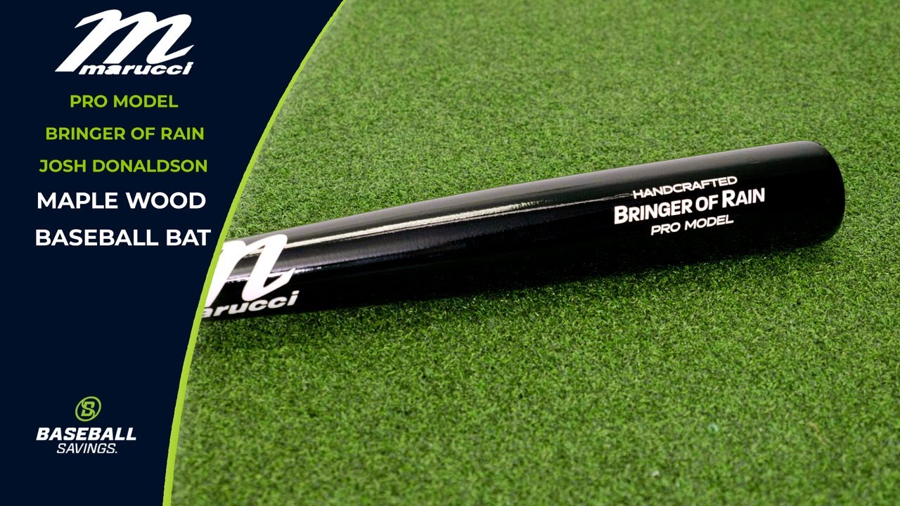 Baseball Savings In-Depth Look: Marucci Bringer Of Rain Josh Donaldson  Maple Wood Baseball Bat - The Baseball Guide