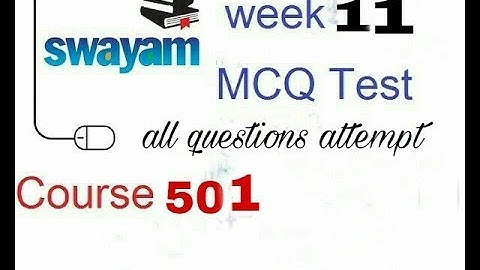 Course 501 mcq test -week 11 -on swayam portal -all nios d.el.ed teachers.