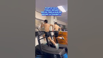 Inilah latihan timnas Jepang yang belum terkalahkan|| #faktamenarik #shorts