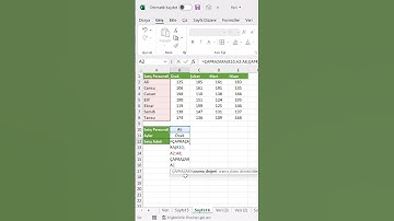 Excel’de iç içe Çaprazara uygulaması #excel #exceldersleri #exceltips #excelformülleri