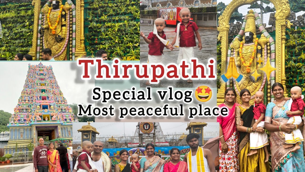 THIRUPATHI VLOG🙏✨️🪷🤗OM NAMO VENKATSHAYA |DEVOTIONAL|BLESSED|AVS raj |