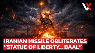 Russia & China Amplify Irgc Missile Strike On Us Statue Of Liberty With Baals Face Vertex