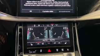 Audi Q7 rok výroby 2022 - deaktivace START/STOP memory modulem