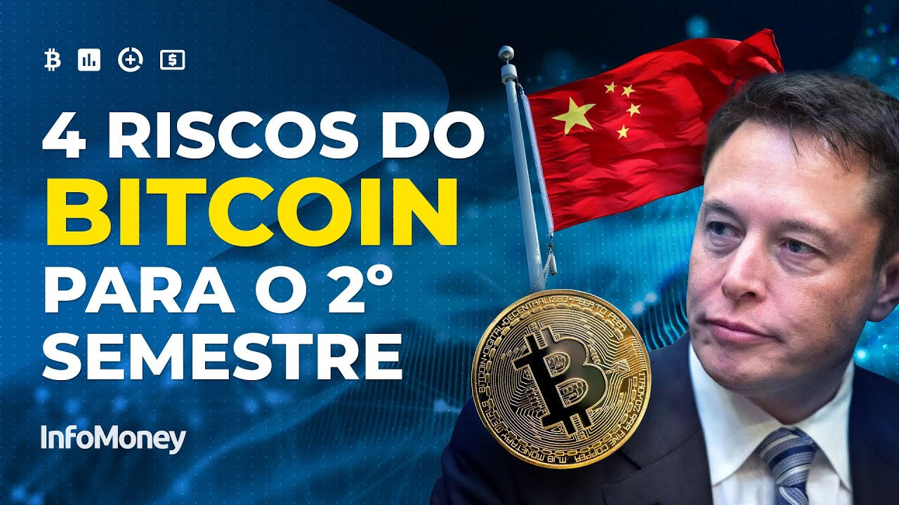 4 RISCOS do BITCOIN pro investidor ficar de olho no SEGUNDO SEMESTRE