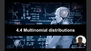 4.4 Multinomial distribution