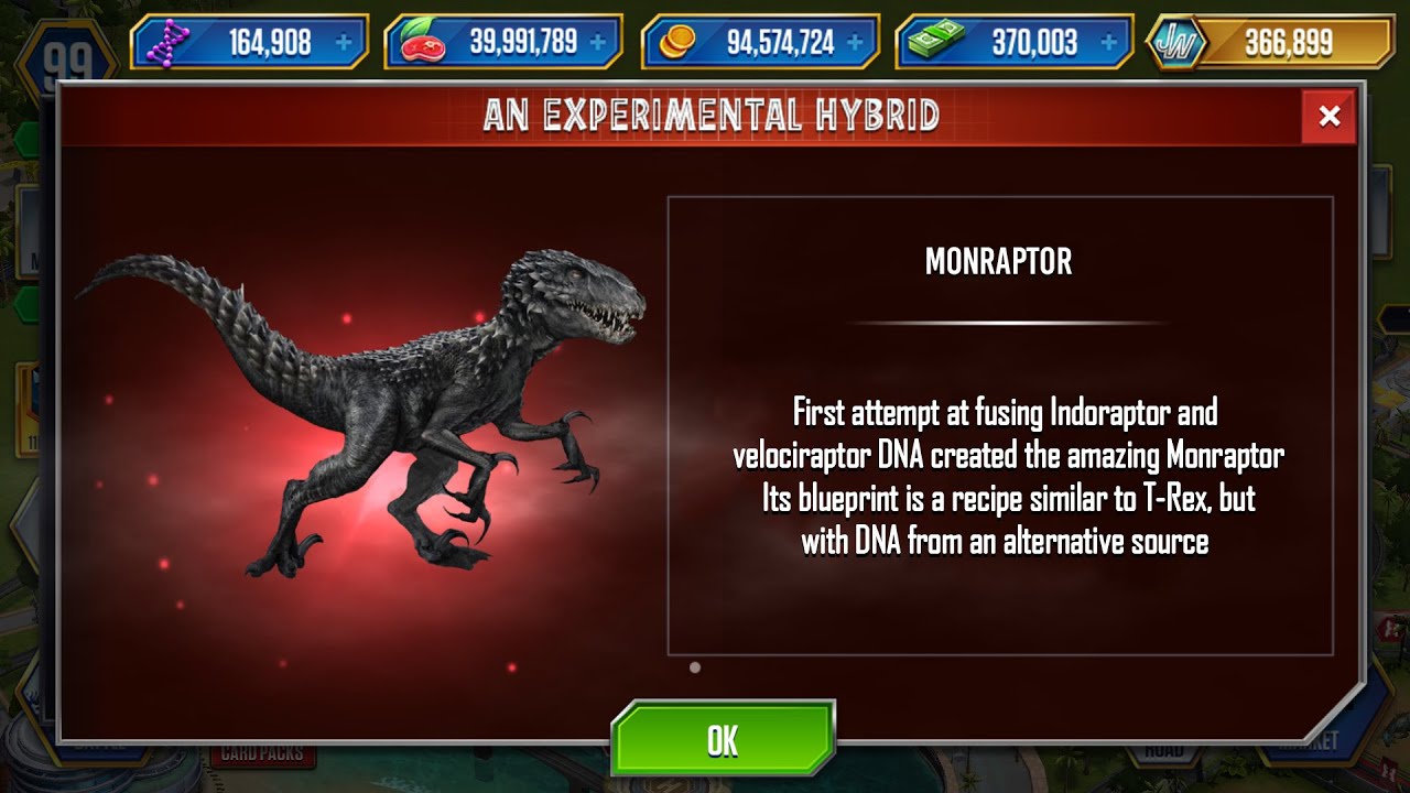 RED RAPTOR HYBRID X in JURASSIC WORLD THE GAME SOON?!!?!? - YouTube