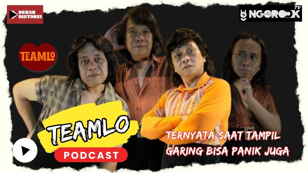 Teamlo NGOROCKTV#41: TEAMLO - Band Serius yang Susah Untuk Serius - YouTube