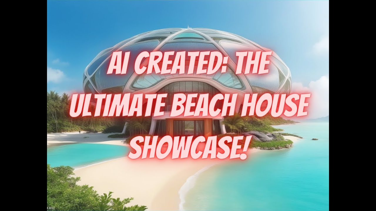 Ai Created The Ultimate  Beach House Showcase!