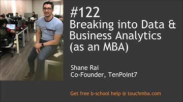 Breaking into Data and Business Analytics (as an MBA)