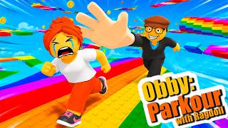Obby Parkour with Ragdoll Gameplay