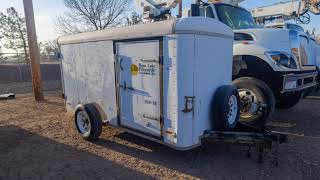 1996 Lone Peak 10' Enclosed Trailer