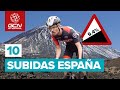 Top 10 Mejores Subidas de España | Viaje por los Puertos de España