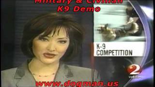 Military & Civilian K9 Demo