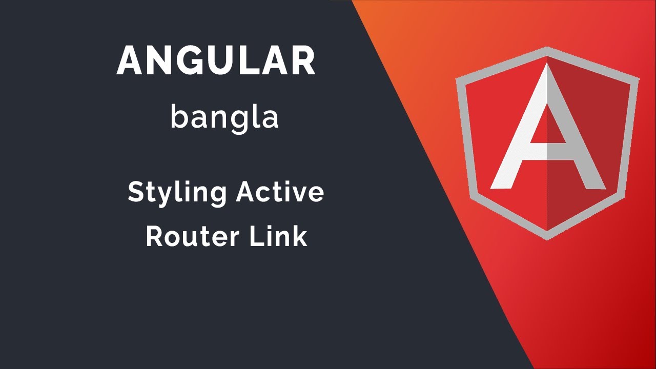 20 Angular Router | Styling Current navigation link in Angular ...