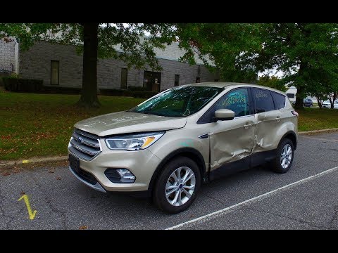 Автомобили из Америки. 2017 Ford Escape с доставкой в Украину.