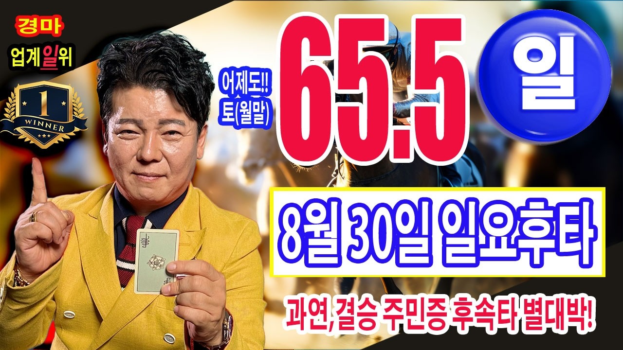"8월/29일/토요경마예상/별대박/분석방송