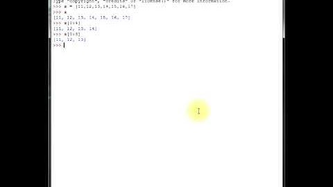 How to Slice Lists, Tuples in Python Video