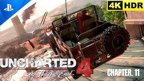 Uncharted 4: Chapter 11 Walkthrough–Hidden in Plain Sight (PS5 4K) Puzzles, Jeep Chase & Combat Tips