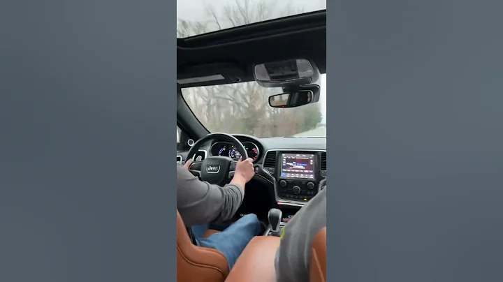 Trackhawk launch. 3.5 sec 0-60. #trackhawk #launch #legmaker #supercharger