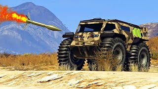 شراء أقوى سيارة عسكرية مدرعة مضادة للصواريخ والقنابل في قراند أونلاين | GTA Online ZHABA