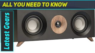 Immersive Sound Experience with Jamo S 81 CEN Black - Center Channel Speaker Review