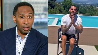 Lonzo Ball Tells Stephen A Smith to Stop Lying About his Injuries! First Take NBA ESPN Bulls