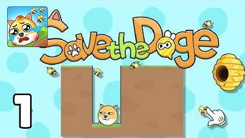 Save the Doge - Gameplay walkthrough - All Levels 1-25 - Relaxing Puzzle Game