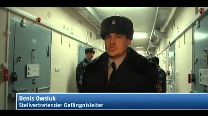 Dokumentation - Russlands Modernster Knast