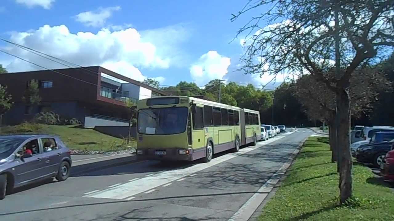 TCRM Arrivée du PR180.2 n° 9342 à l'arrêt Giraudoux (ligne scolaire 272)