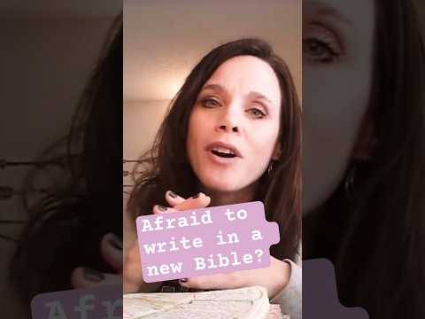 Is this holding you back from taking notes as you read your Bible?#scripture #biblenotes #bible