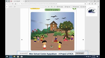 Rotary Club of Ambattur Class 1st Maths Information Processing Part 1 Systematic Listing