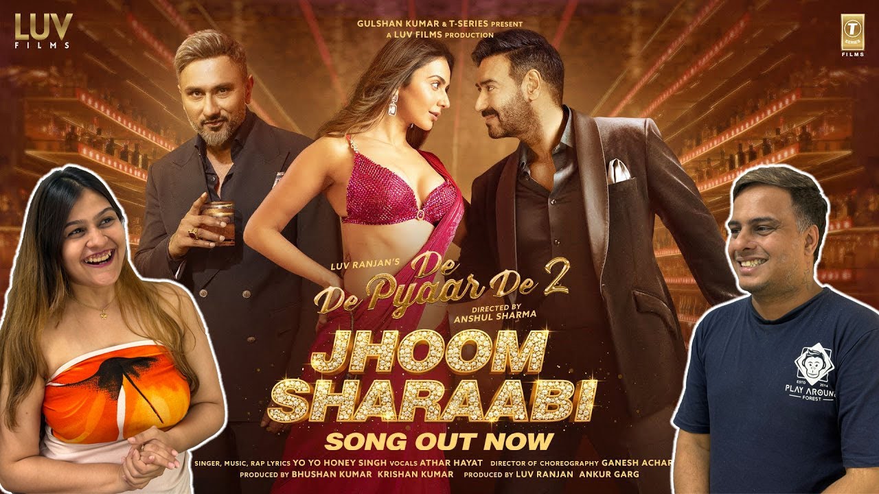 Jhoom Sharaabi (Song)– De De Pyaar De 2 | Ajay Devgn, Rakul Preet Singh | Yo Yo Honey Singh | 14 Nov
