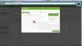 How to complete Block Out Dates inside Planning Center Online