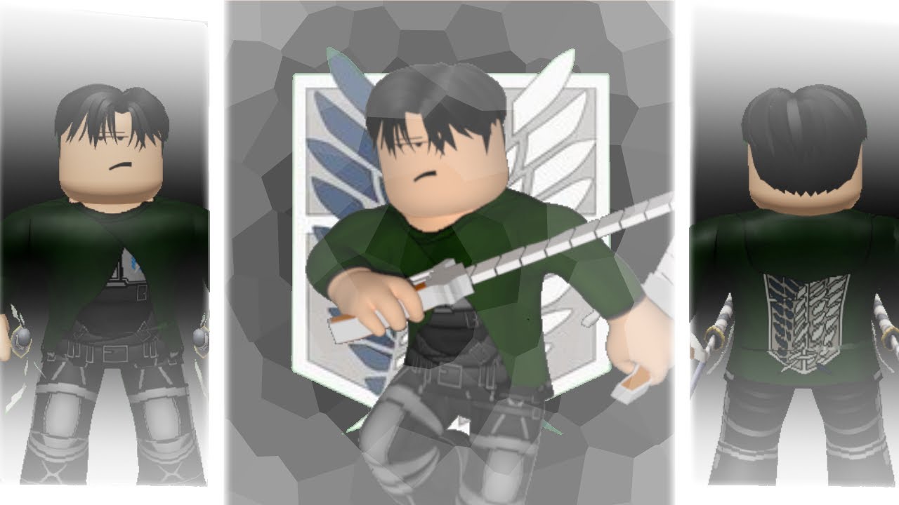 Roblox Outfit How To Make Levi Ackerman Season 4 Ver Attack On Titan Youtube - attack on titan uniform shirt roblox