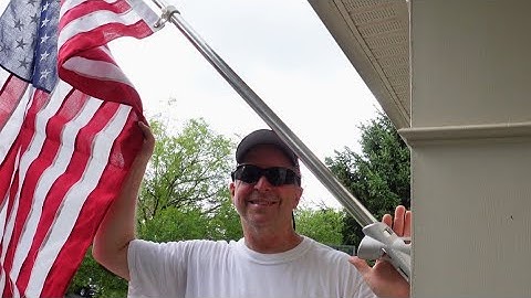 How to Install and Hang Your Flag Using a Holder, Mount