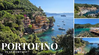 Is PORTOFINO worth it? | ONE DAY visiting the Italian Riviera's most exclusive town