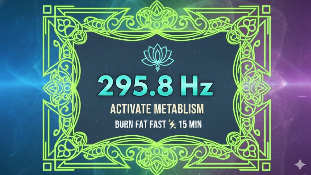 295.8 Hz | Activate Metabolism & Burn Fat Weight Loss Frequency (Listen ...