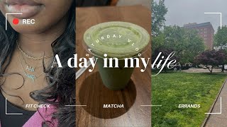 Day In My Life VLOG: GRWM & Fit Check | Coffee Shop | Lots of Errand Running